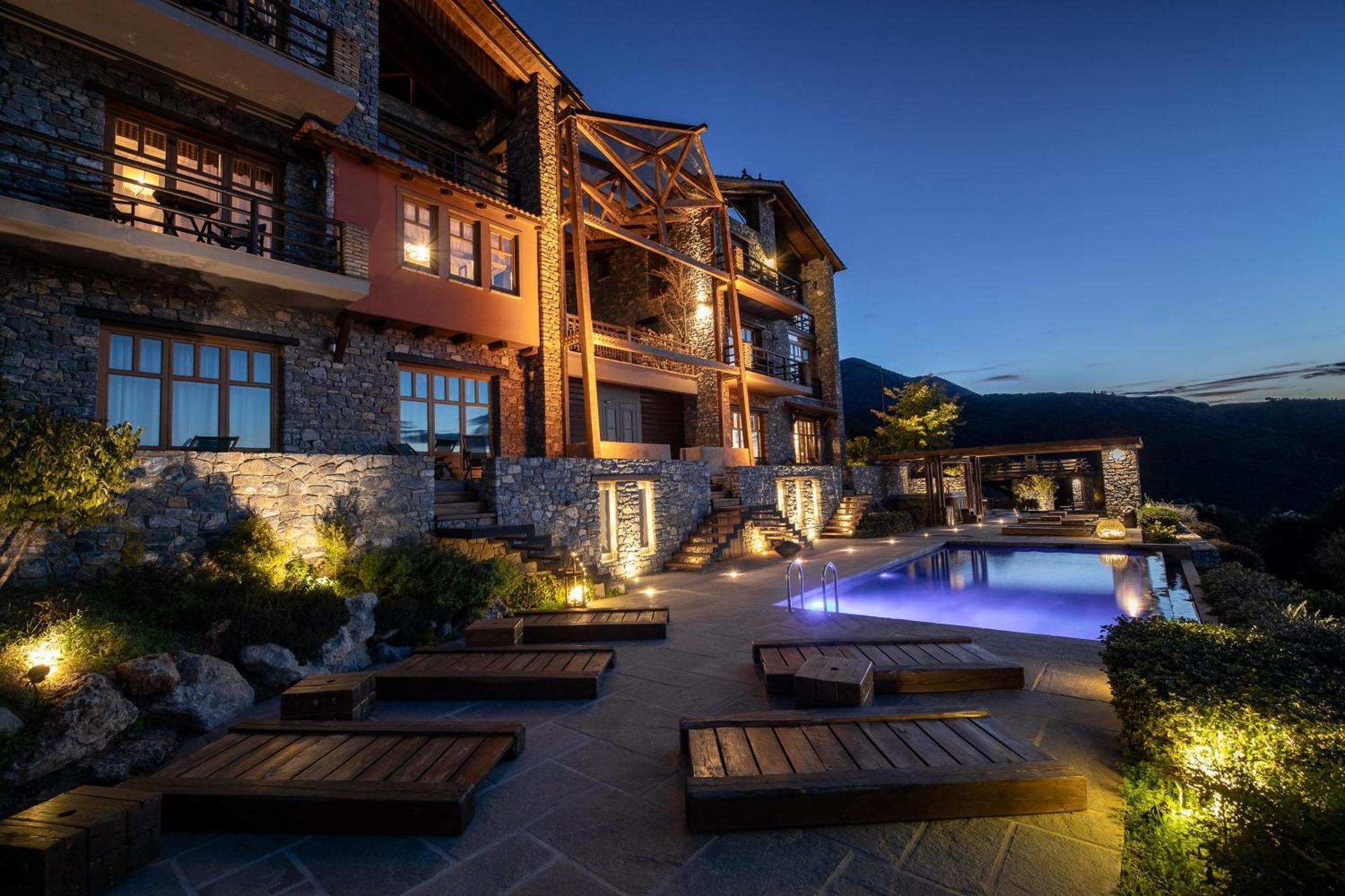 Chalet Azanias Kalawrita Zewnętrze zdjęcie